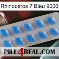 Rhinocéros 7 Bleu 9000 22